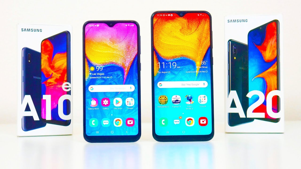 Samsung Galaxy A10e vs A20: Which is the Better Budget Deal?