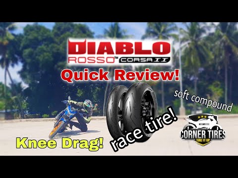 Pirelli Diablo Rosso Corsa 2 | Tire Review | Knee Drag