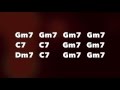 Jazz Funk Blues Backing Track in 3/4 (Gm)