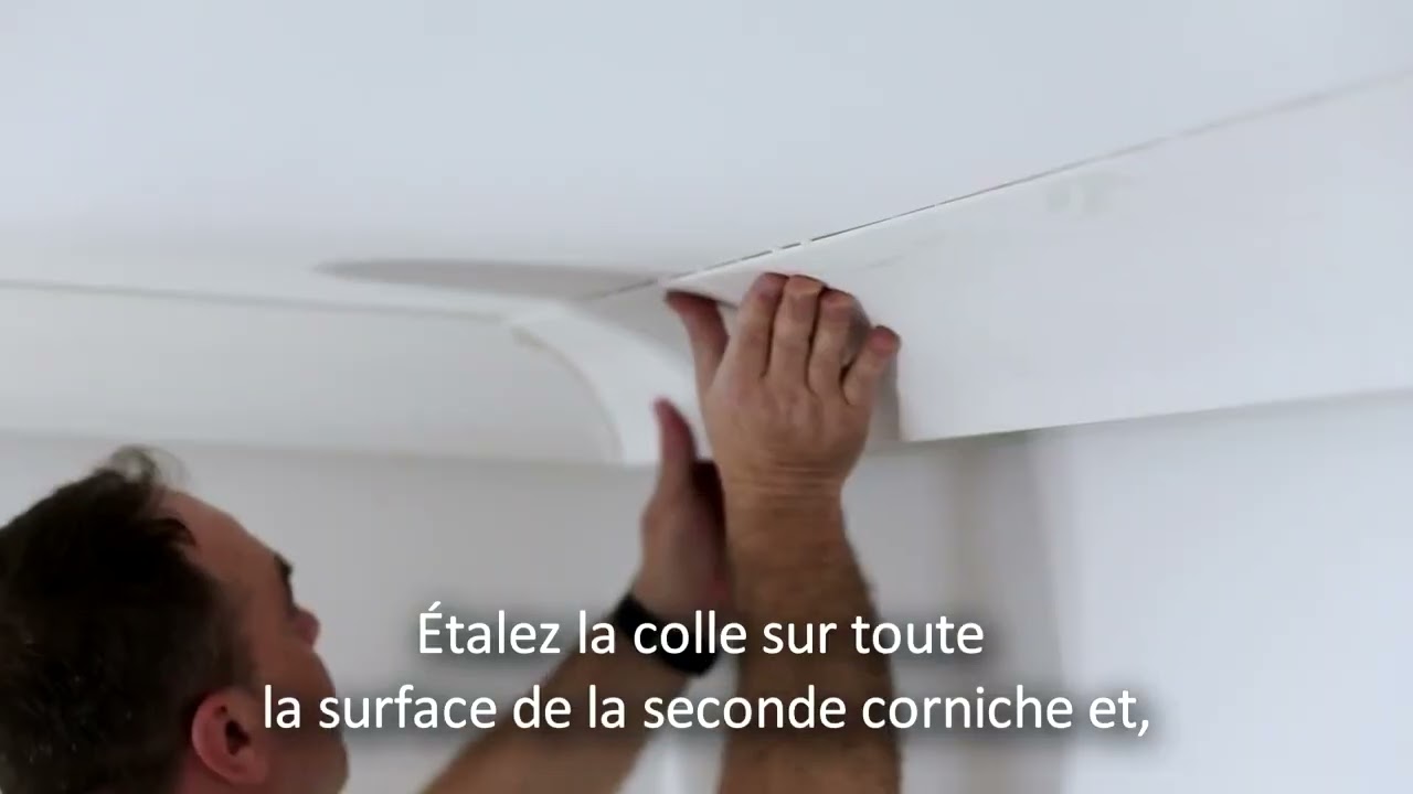 Corniche De Plafond 4m - Profilé Décoratif XPS 290x120mm - Moule Blanc