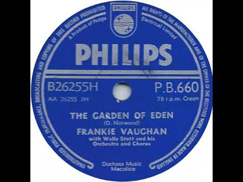 UK New Entry 1957 (2) Frankie Vaughan - The Garden Of Eden