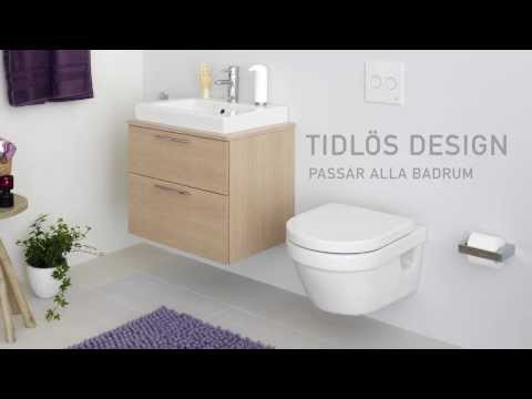 Toalettstol Gustavsberg Nautic 1591 Hygienic Flush Stor Fot