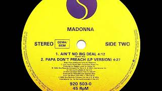 Madonna - Ain&#39;t No Big Deal