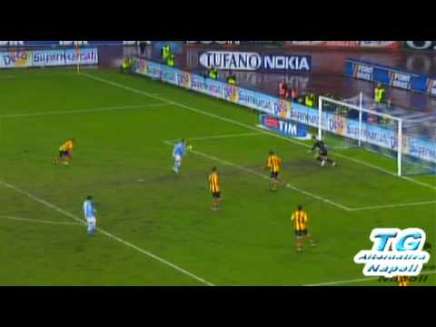 Napoli Lecce 3 - 0  2008 Sintesi HQ con commento Auriemma  Highlights Tg alternativa Napoli