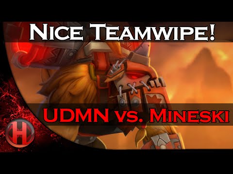 Dota 2 - Nice Teamwipe! by Mineski vs. UDMN @ ESL ONE Frankfurt 2015 Qualifiers