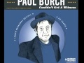 Paul Burch - Couldn't Get a Witness (PLOWBOY RECORDS)
