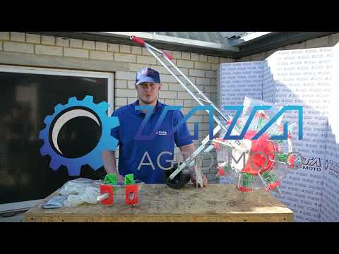 Ручная сеялка колесо однорядная TΛTΛ, 10N2