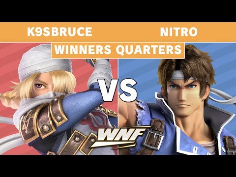 WNF 3.13 - K9sBruce (Sheik) Vs. Nitro (Richter) Winners Quarter Finals - Smash Ultimate