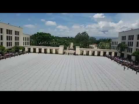 Bolsonaro durante a formatura do Aspirantado da Aman em Resende/ RJ