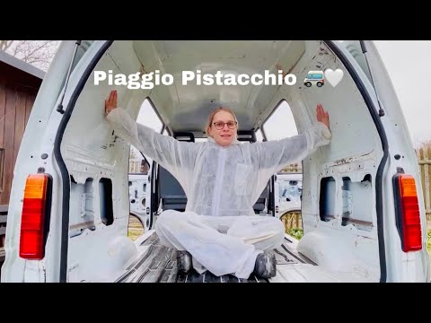 Piaggio Porter Ausbau (2/x) Reinigung, Abbau Innenverkleidung & da ist eine fiese Roststelle 😱