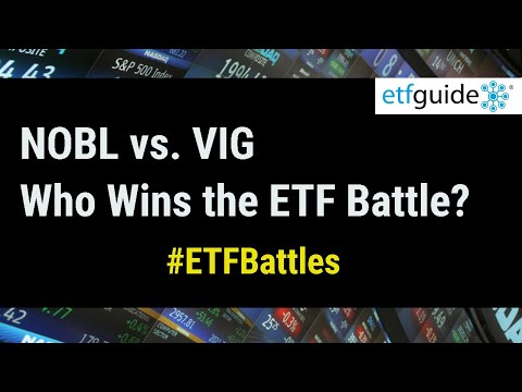 ETF Battles: NOBL vs. VIG - Which Dividend Growth ETF is Superior?