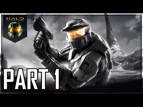 Halo: Combat Evolved Anniversary Walkthrough PART 1 - Pillar of Autumn (XBOX ONE X 1440p)