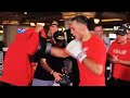 David Benavidez BEAT THE S*** OUT OF ANDRADE final workout! Reveals RIB BREAKING punches