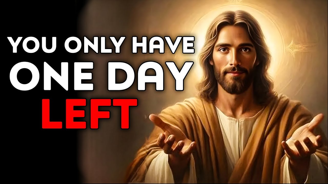 God Says : You Only Have One Day Left | God Message Today | God Helps | God's Message Now