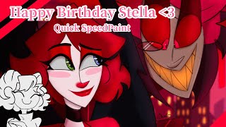 Quick Little Speedpaint for Stella’s (My Oc’s) Birthday