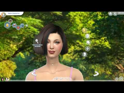 sims4 custom character download brunette female Steffi Crovetto by Bonita100 Cas Video Preview