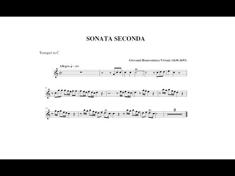 Giovanni Buonaventura Viviani: Sonata seconda (Guy Touvron, trumpet)