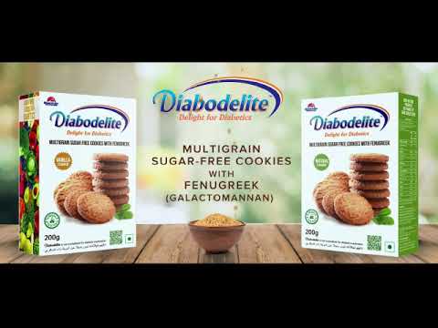 Vanilla Flavour Diabodelite Cookies