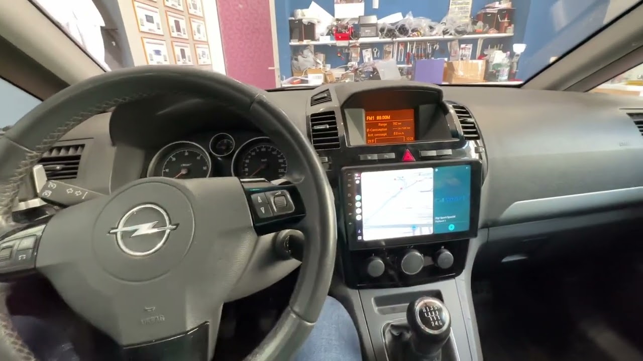 Navi Android Opel Zafira + camera de marsarierB 🏆 WAR Auto Navi