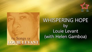 Louie Levant - Whispering Hope (Lyrics Video)