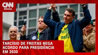 Vídeo: Defensor do fim da reeleição, Tarcísio nega acordo para presidência em 2030 | CNN 360°