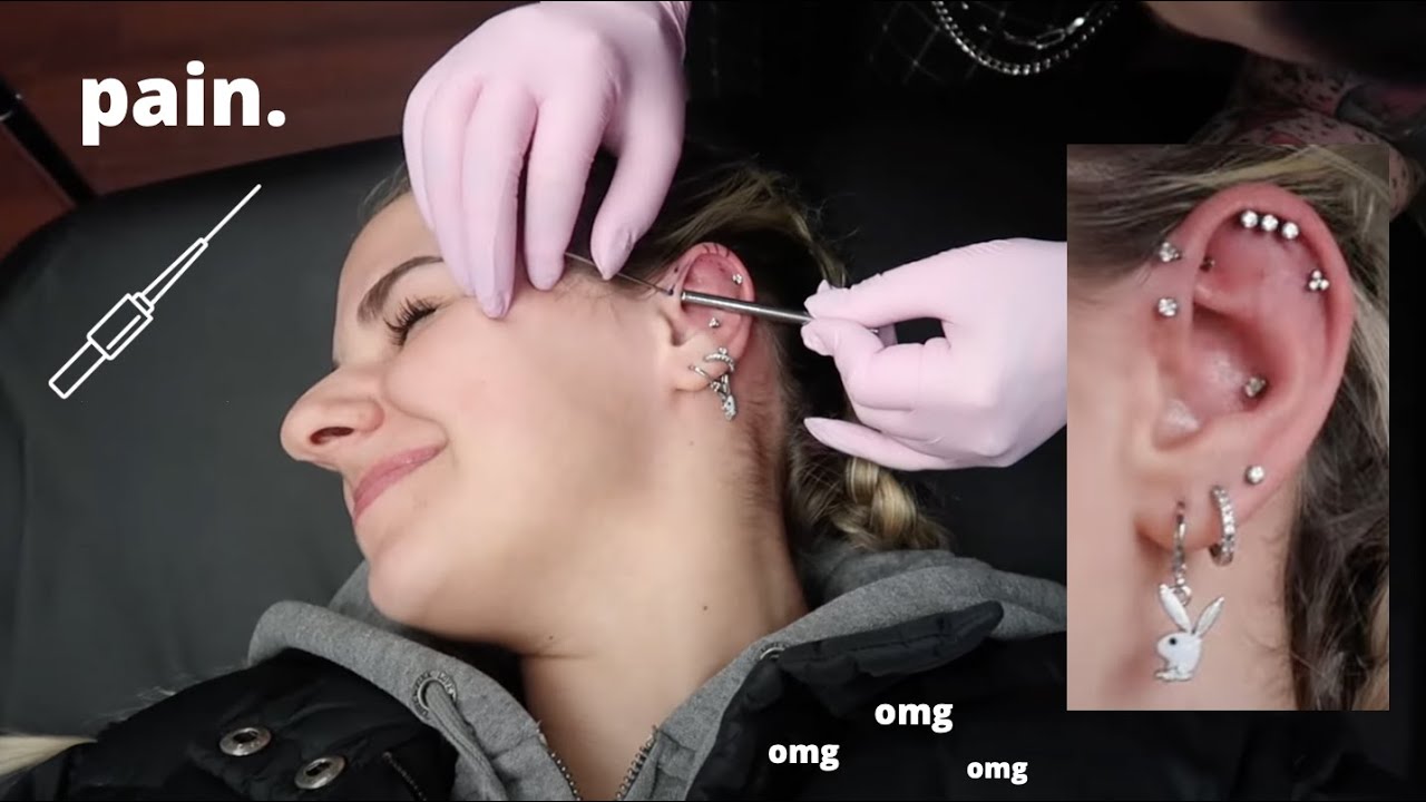 Getting 6 more piercings...