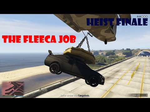 The Fleeca Job Heist Finale W/Cut Scenes 🏠 High-End Apartment Original Heist | GTA 5 Online