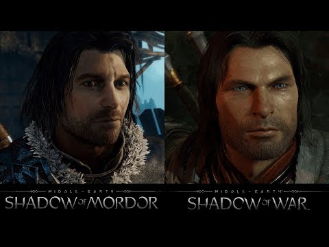 Shadow of Mordor 2014 vs Shadow of War 2017: The Beginnings Compared