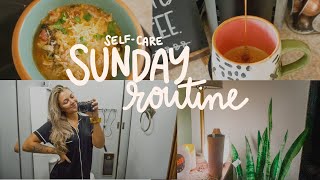 SUNDAY ROUTINE...self care