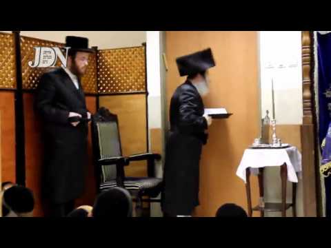 Chanukah 5774 With Nadvorna Beitar Rebbe