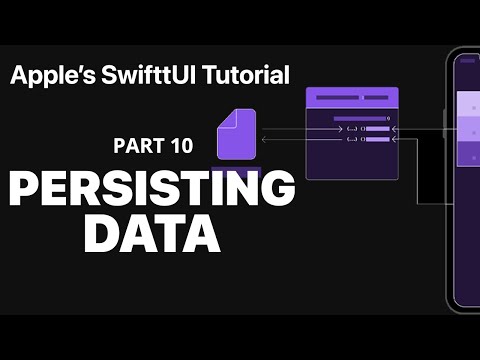 Persisting Data - Following Apple's SwiftUI tutorial PART 9 thumbnail