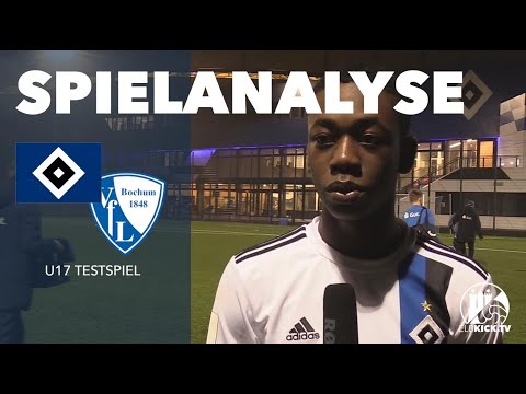 Spielanalyse | Hamburger SV U17 - VfL Bochum U17 (Testspiel)