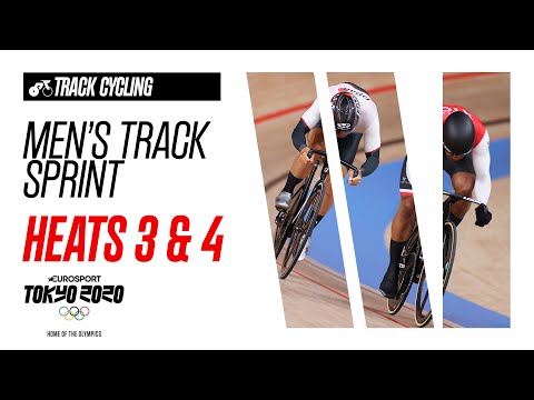 MEN'S SPRINT - TRACK CYCLING | Heats 3 & 4 Highlights | Olympic Games - Tokyo 2020