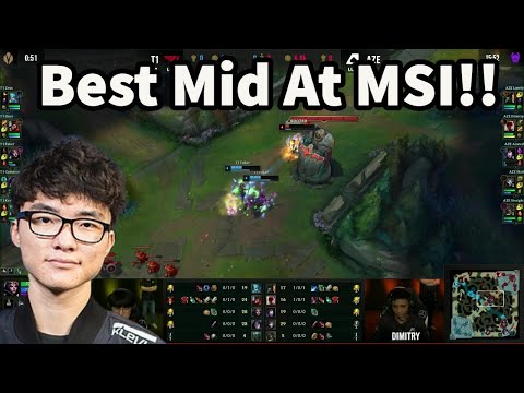 Faker Outclasses This MSI Mid Laner!!