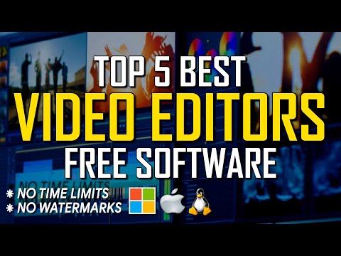 Top 5 Best FREE VIDEO EDITING Software
