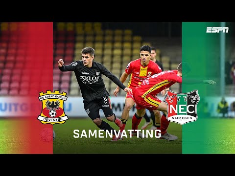 Samenvatting Go Ahead Eagles - N.E.C. | Breekt N.E.C. de negatieve reeks in Deventer? ⛓️💥