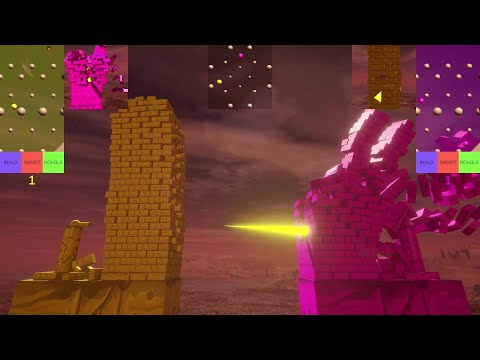 Castle Destruction vs Construction - Marble Race 3D
