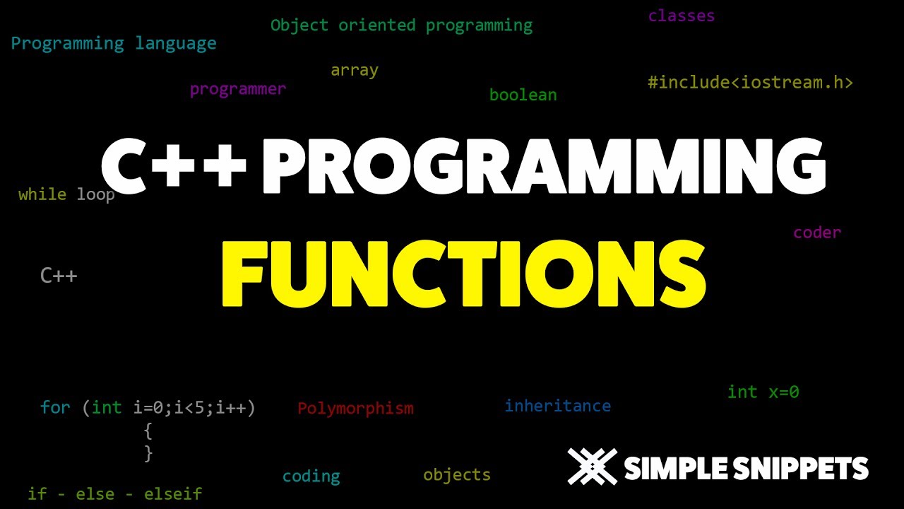 Functions in C++ | Learn C++ Programming online | HNG Learn