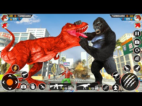 Tank Robot Car Game 2023 – Robot Dinosaur Games - Android Gameplay FHD - Open World Game