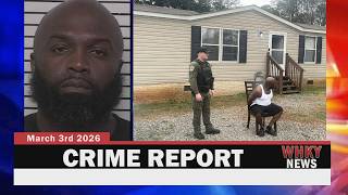 DRUG CHARGES FOLLOWING INVESTIGATION, HABITUAL LARCENY ARREST | WHKY Crime Report, Tues. 3/3/26