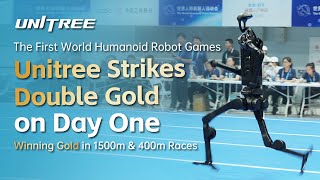 Unitree Strikes Double Gold on Day One