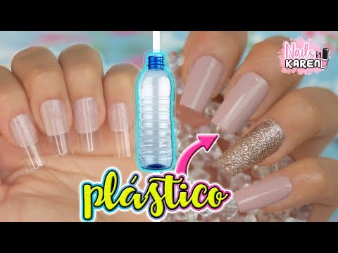 POSTIZE NAILS with PLASTIC BOTTLES | RECYCLED