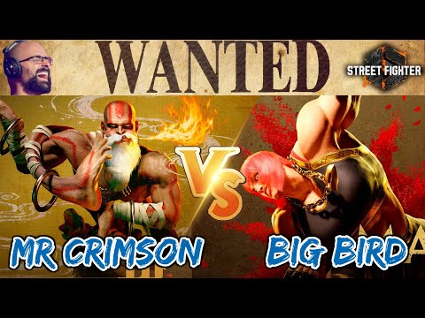 THE BEST SF6 SET I'VE WATCHED! Mr Crimson (Dhalsim) vs Big Bird (Marisa) FT7 - WANTED
