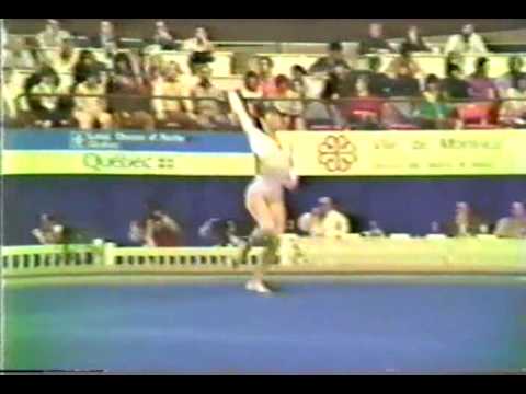 8th T HUN Monica Juhasznagy FX - 1985 World Gymnastics Championships 9.500
