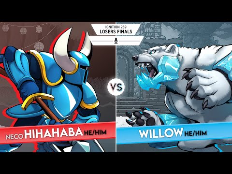 Ignition 259 - Losers Finals - Neco | Hihahaba (Shovel Knight) Vs willow (Mollo,Etalus)