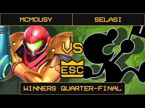 ESC 32 Smash Ultimate Winners Quarter-Final - mcmousy (Samus) Vs. Selasi (Mr. Game & Watch)