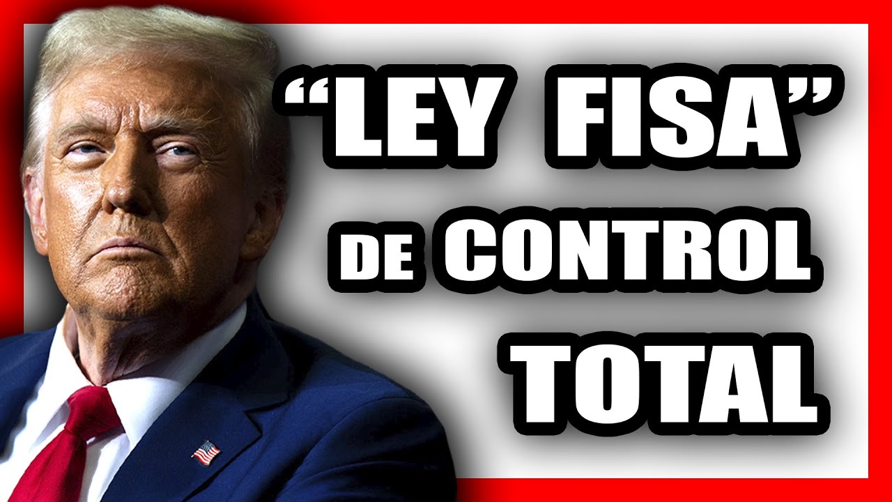 El PLAN TECNÓCRATA de TRUMP para PERPETUARSE en el PODER con la ley FISA