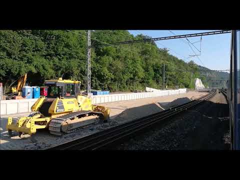 Rekonstrukce trati Praha Radotín - Praha Smíchov - jiný pohled