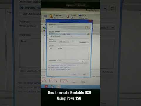 How to create Bootable USB Using PowerISO #Shorts #bootableusb #usb #bootable_pendrive