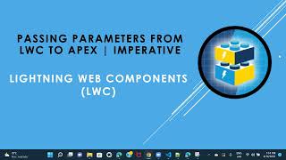 Pass Parameter from LWC to Apex | Imperative with Parameter | Lightning Web Components (LWC) #apex